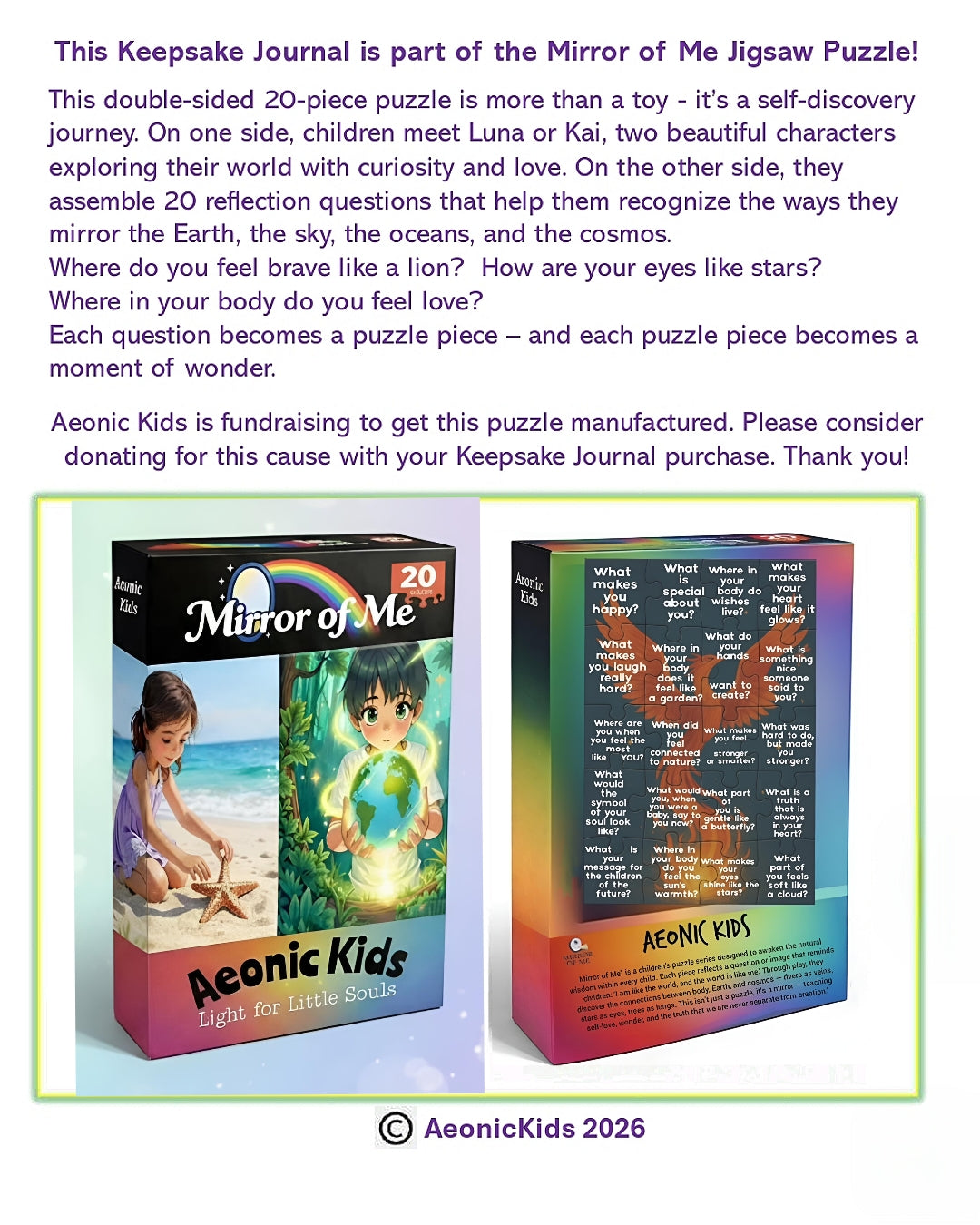 Mirror of Me – Keepsake Journal - Print On Demand