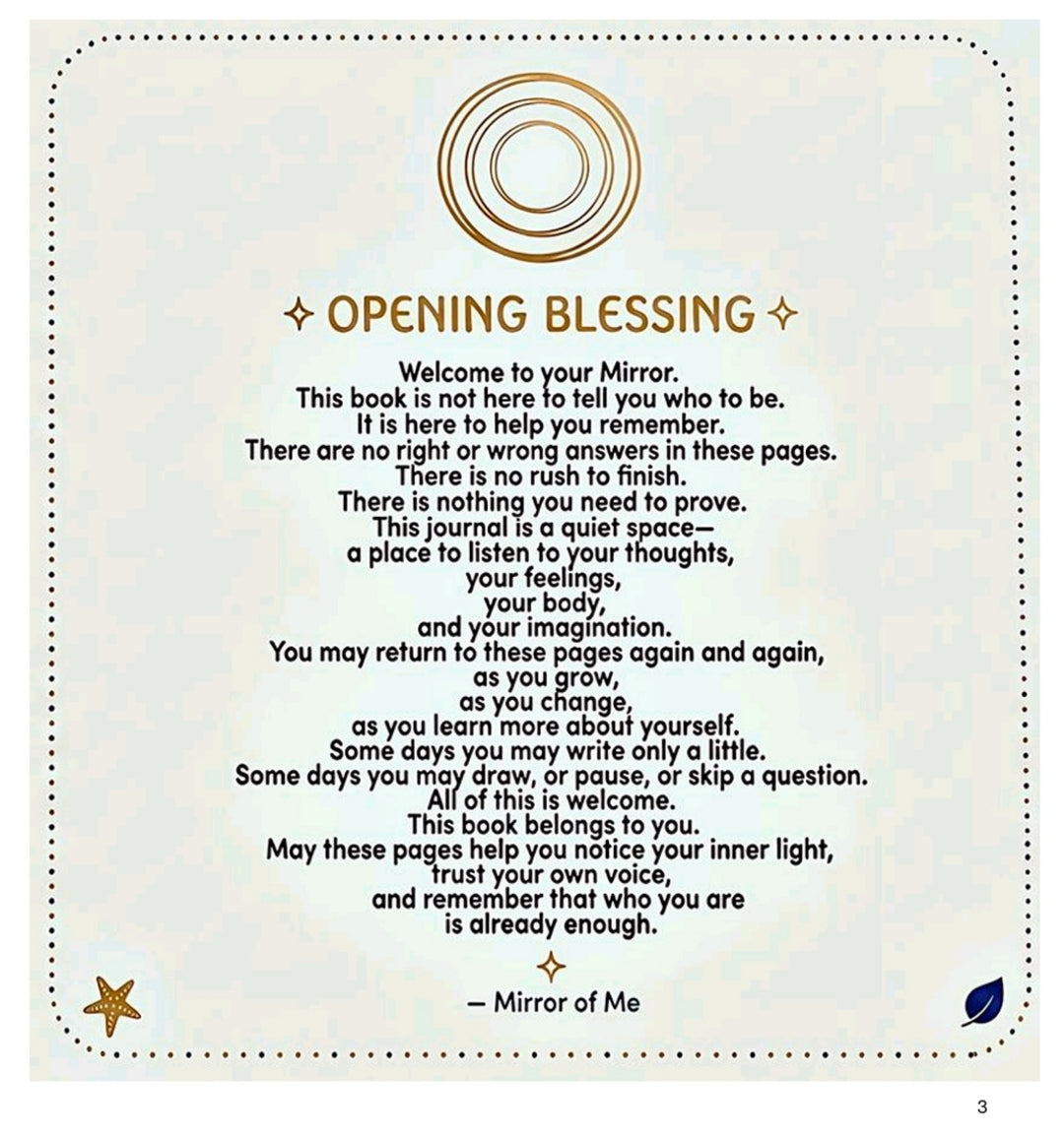 Mirror of Me Keepsake Journal - Digital Original